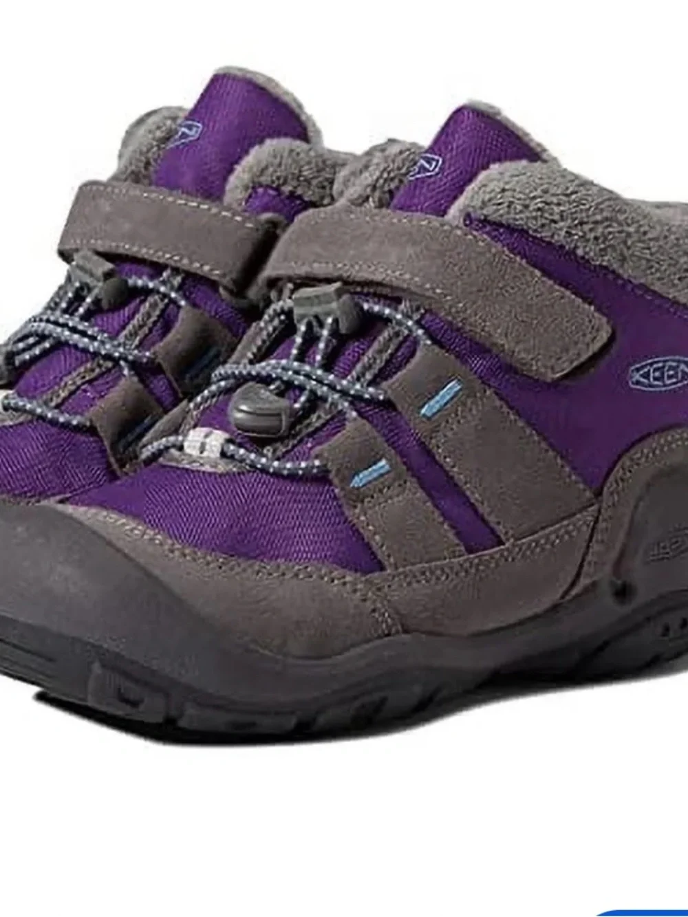 Keen knotch chukka mid High insulated boots size infant 5 Purple/Grey ColorWay